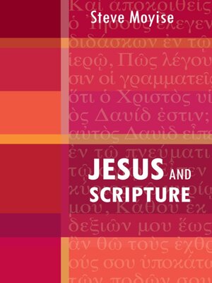 cover image of Jesus and Scripture